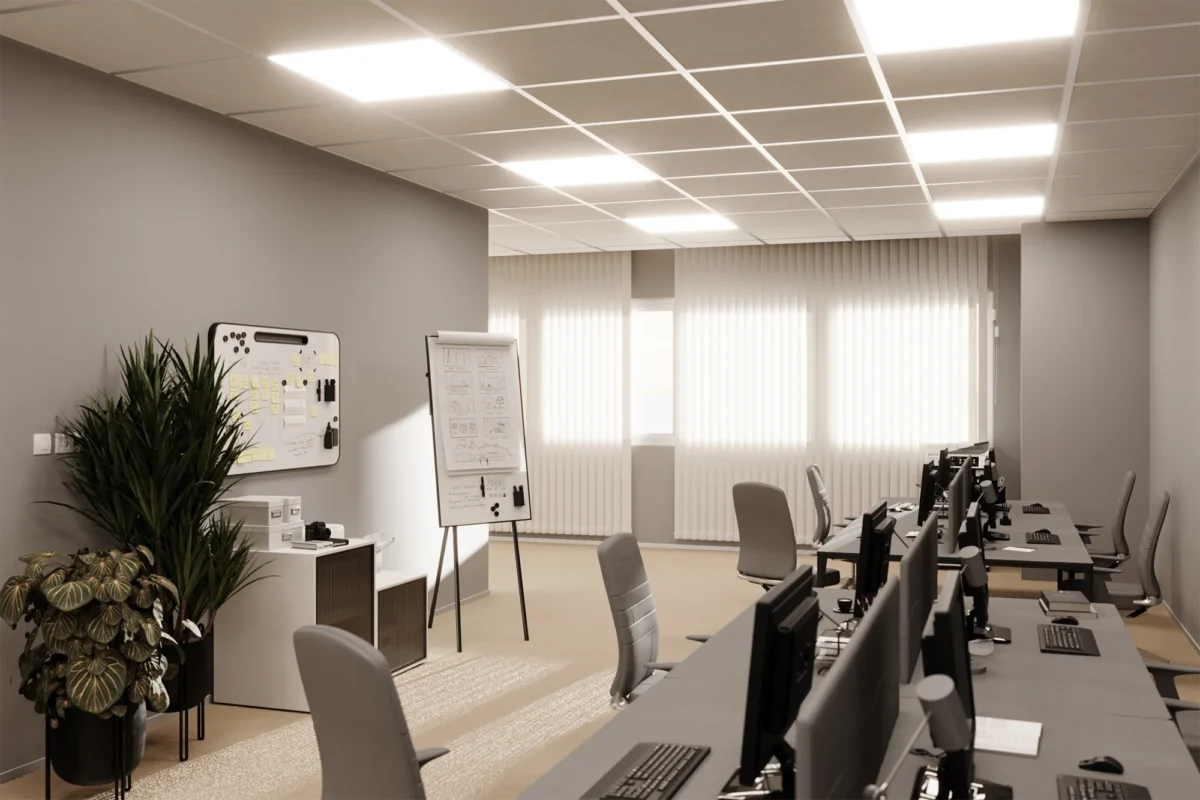 Interno uffici tenant mileast logistics park polo logistico tra brescia bergamo e milano - Mileast Logistics Park
